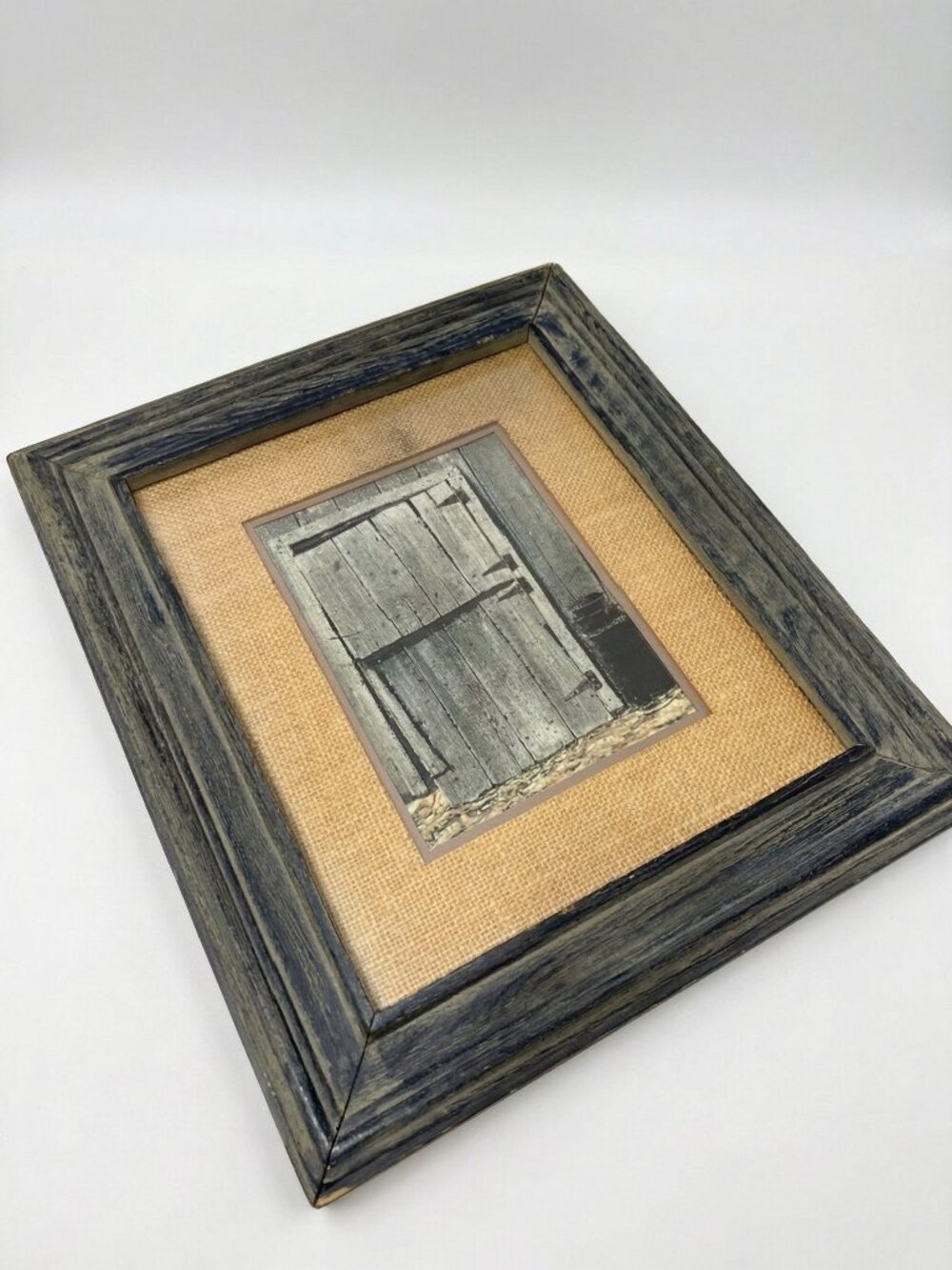 Signed Jerry Weers 1976 Print | Rustic Farmhouse Decor w/ Original Business Card